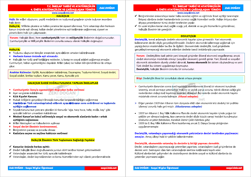 İnkılap Tarihi 4. Ünite Kaç Sayfa? Net ve Hızlı Yanıt [2026] - Kapak Görseli